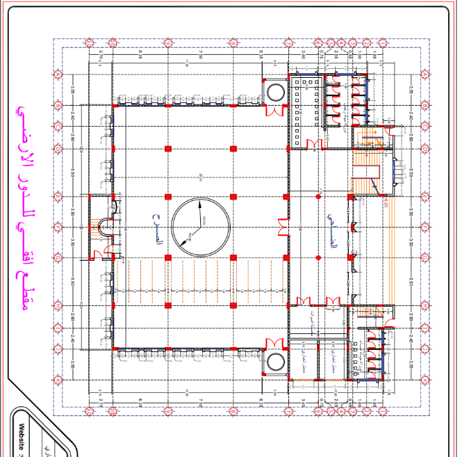 مسجد حصة — مخطط 1