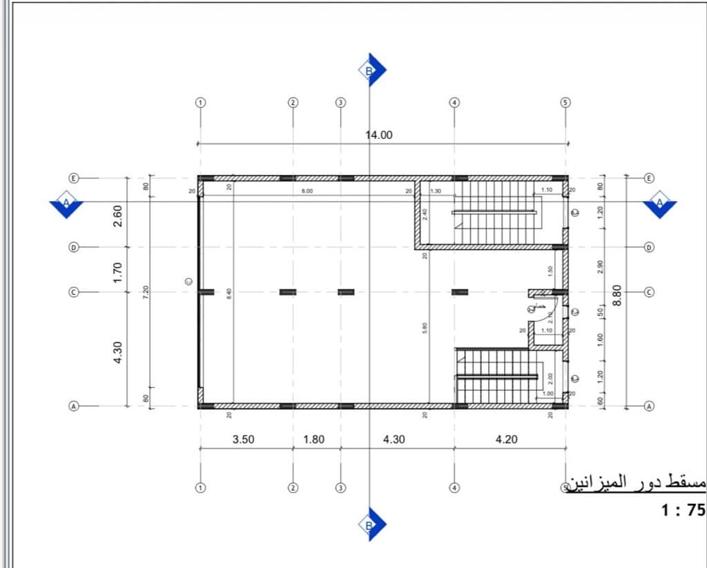 مبنى سكني تجاري — مخطط أو تصميم 2