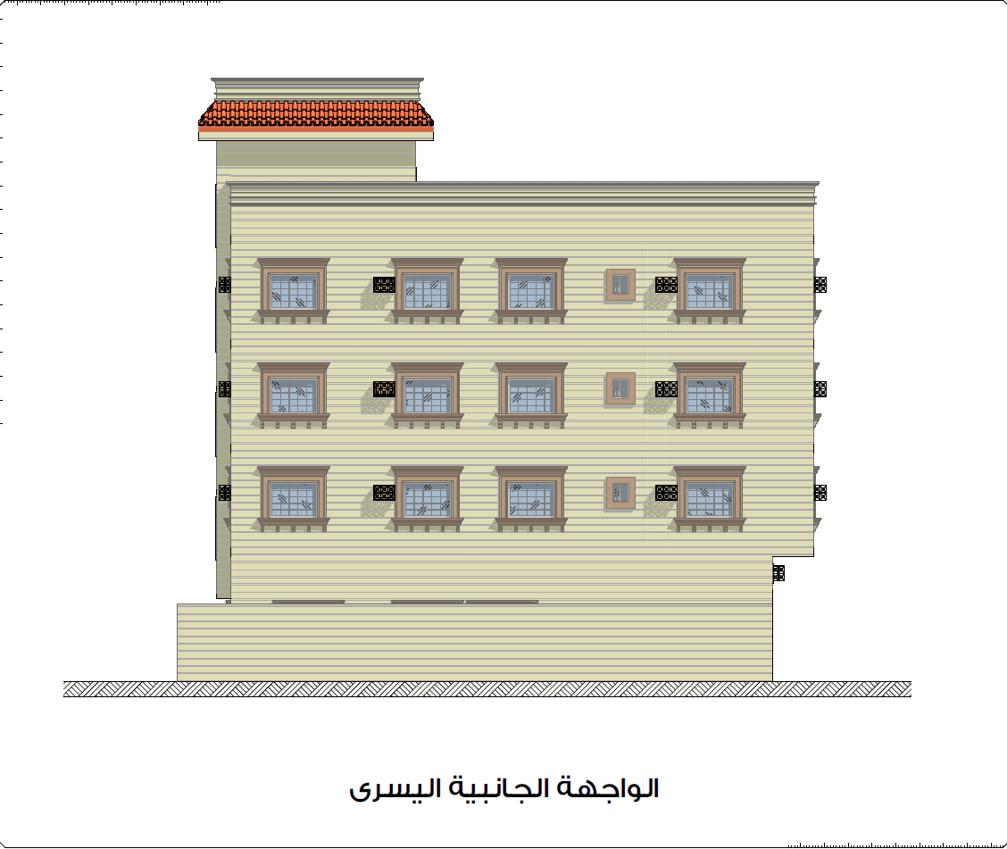 مبنى سكني تجاري — مخطط أو تصميم 6