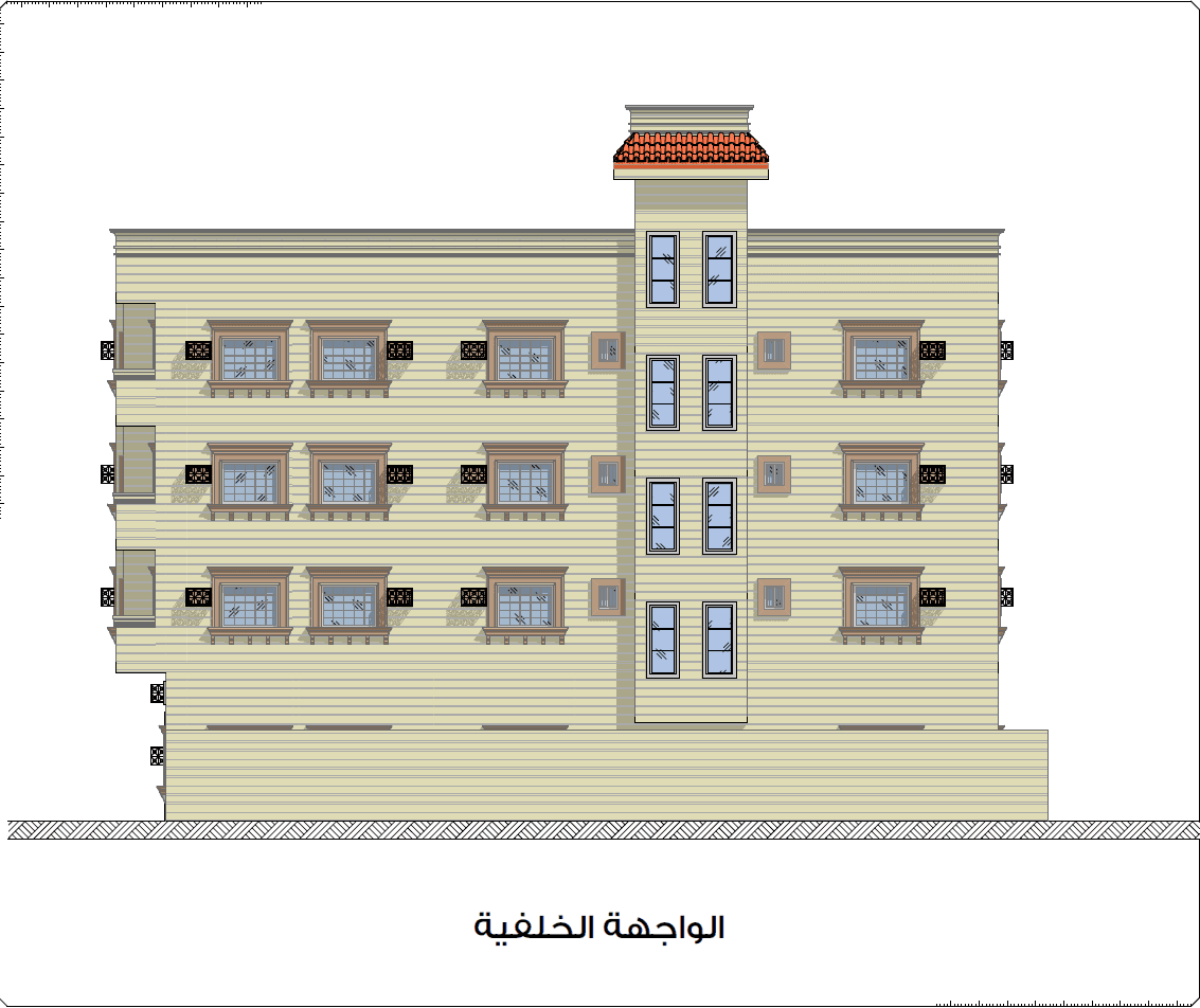 مبنى سكني تجاري — مخطط أو تصميم 8
