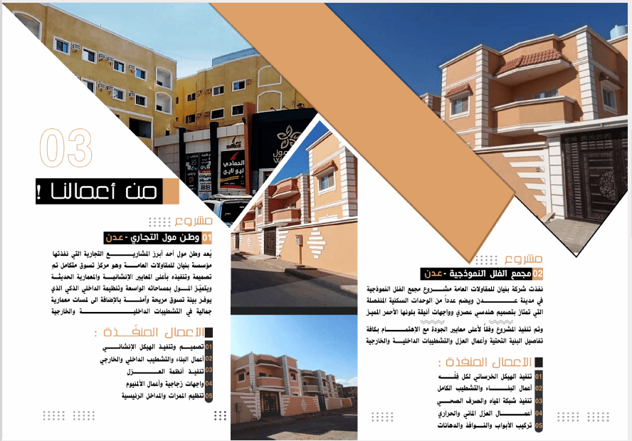 رسالة شركة بنيان